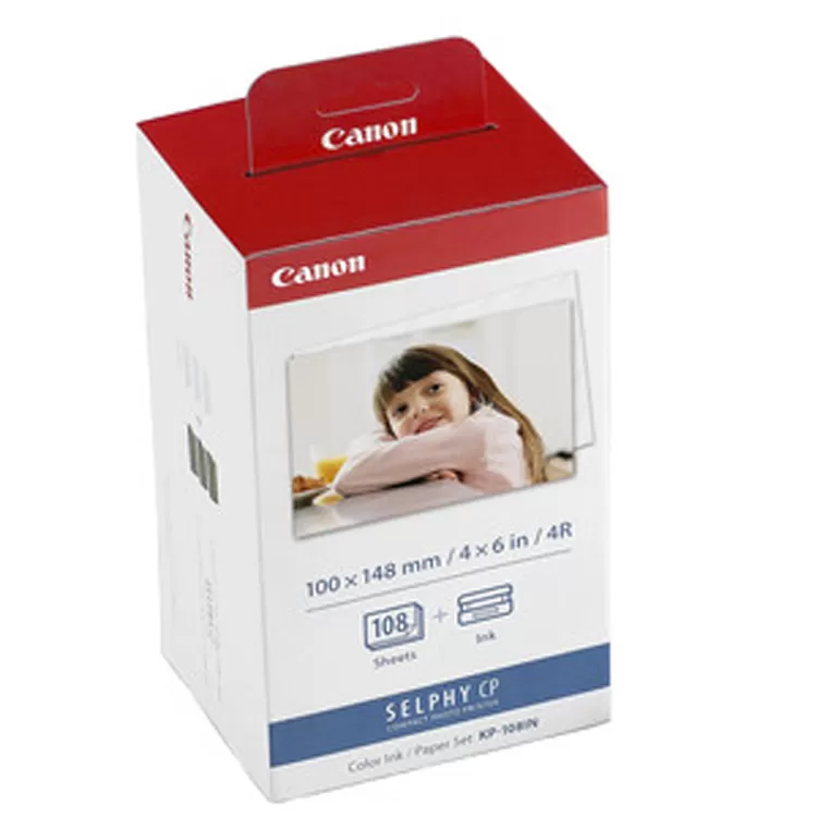 کاغذ پرینتر Canon KP-108IN Color Ink And Paper Set